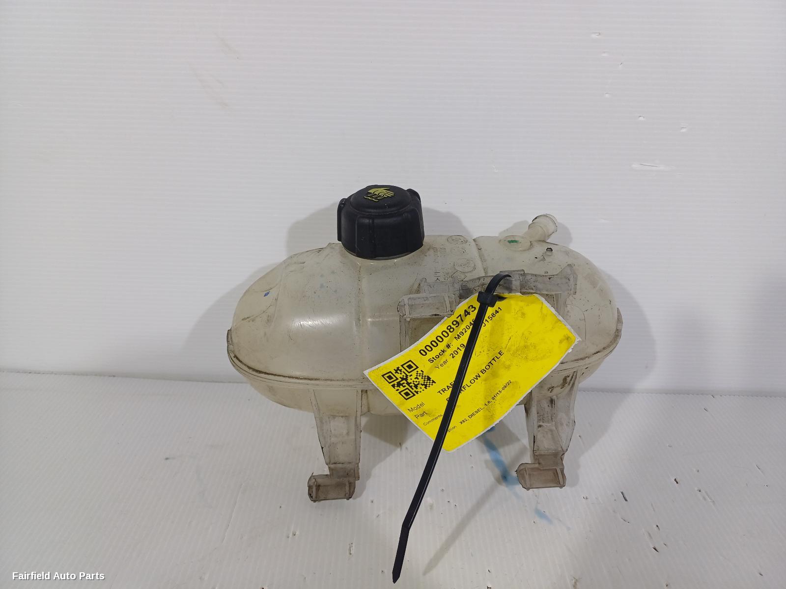 2015-2022 Renault Trafic Overflow Bottle