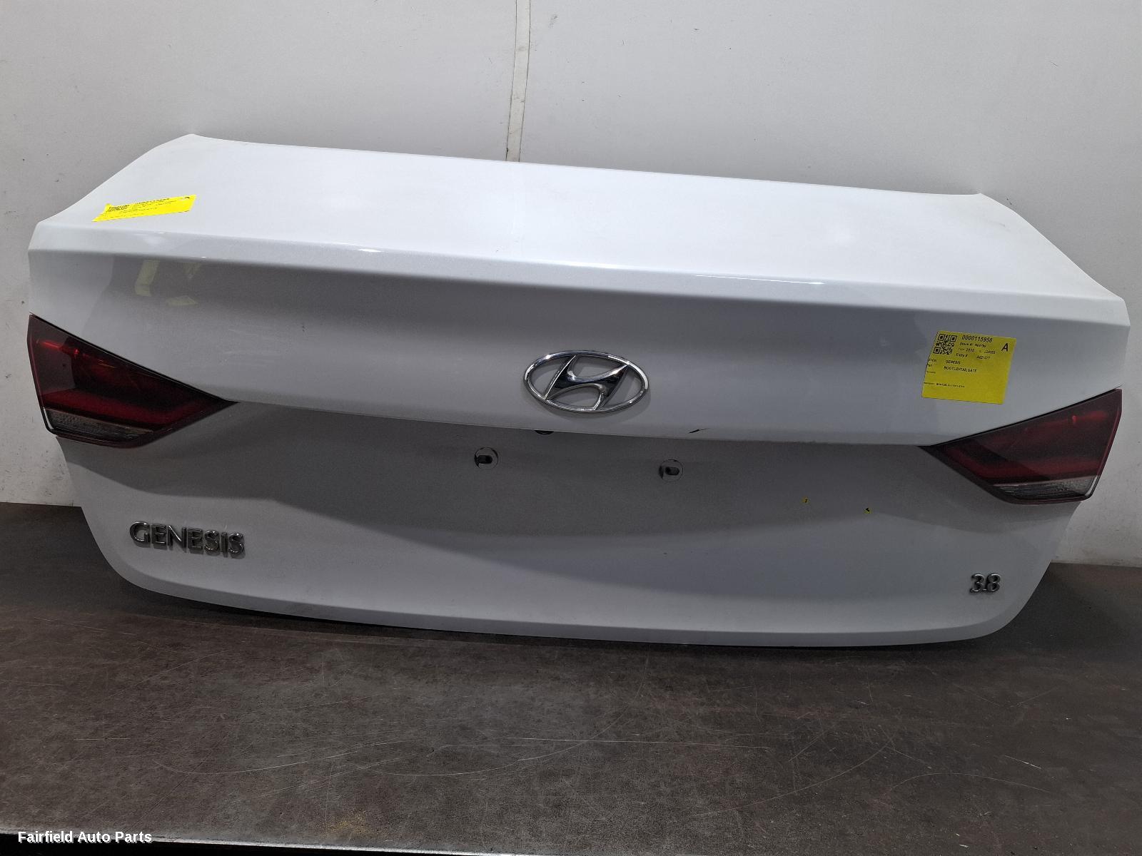 2014-2018 Hyundai Genesis Bootlid Tailgate