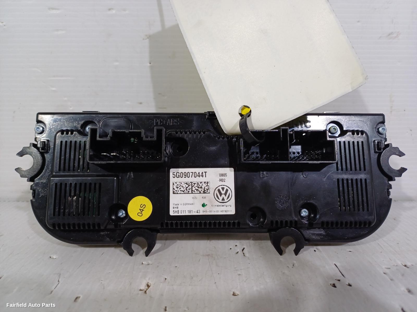 2012-2020 Volkswagen Golf Heater Ac Controls