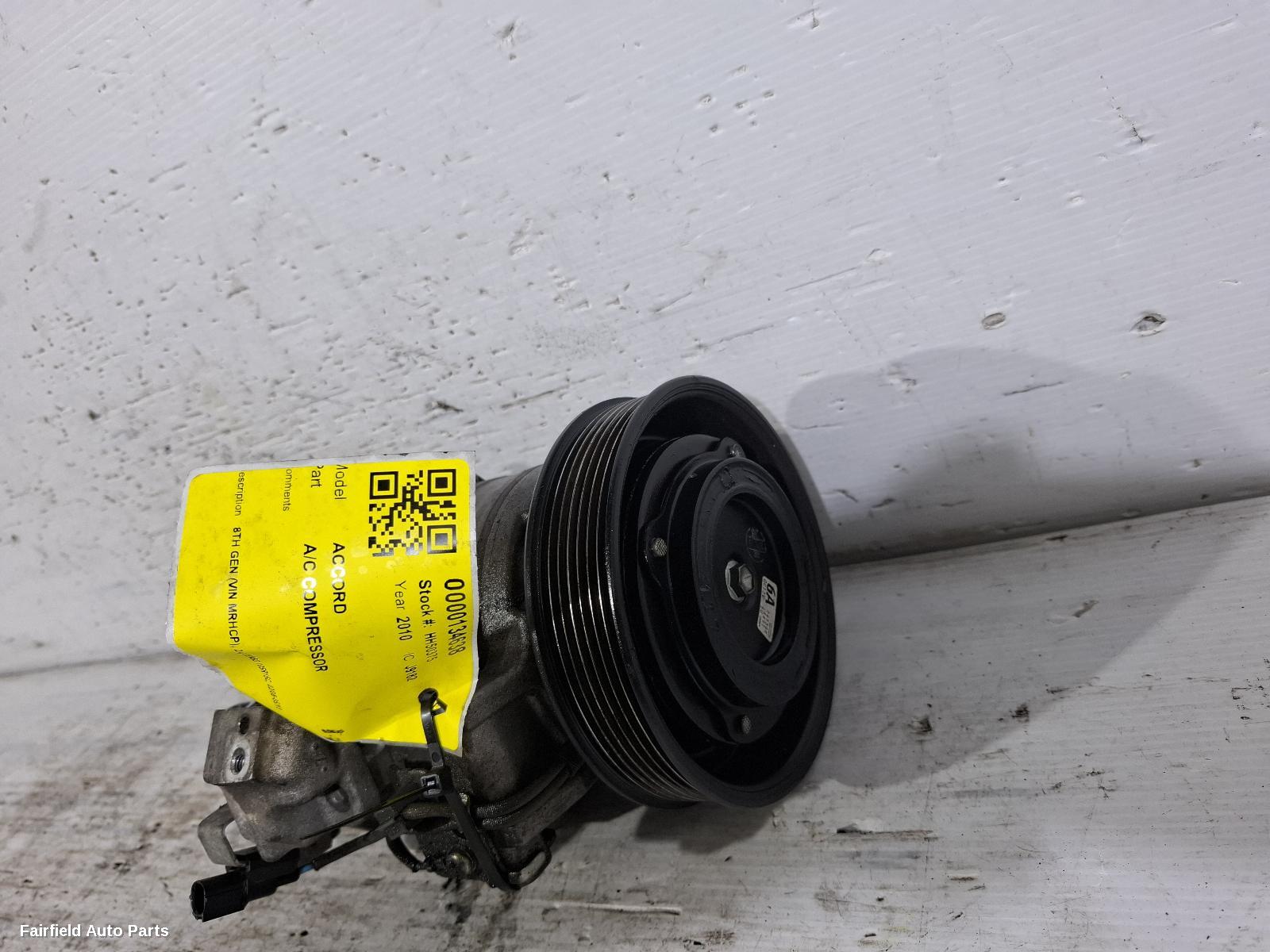 2008-2013 Honda Accord A C Compressor