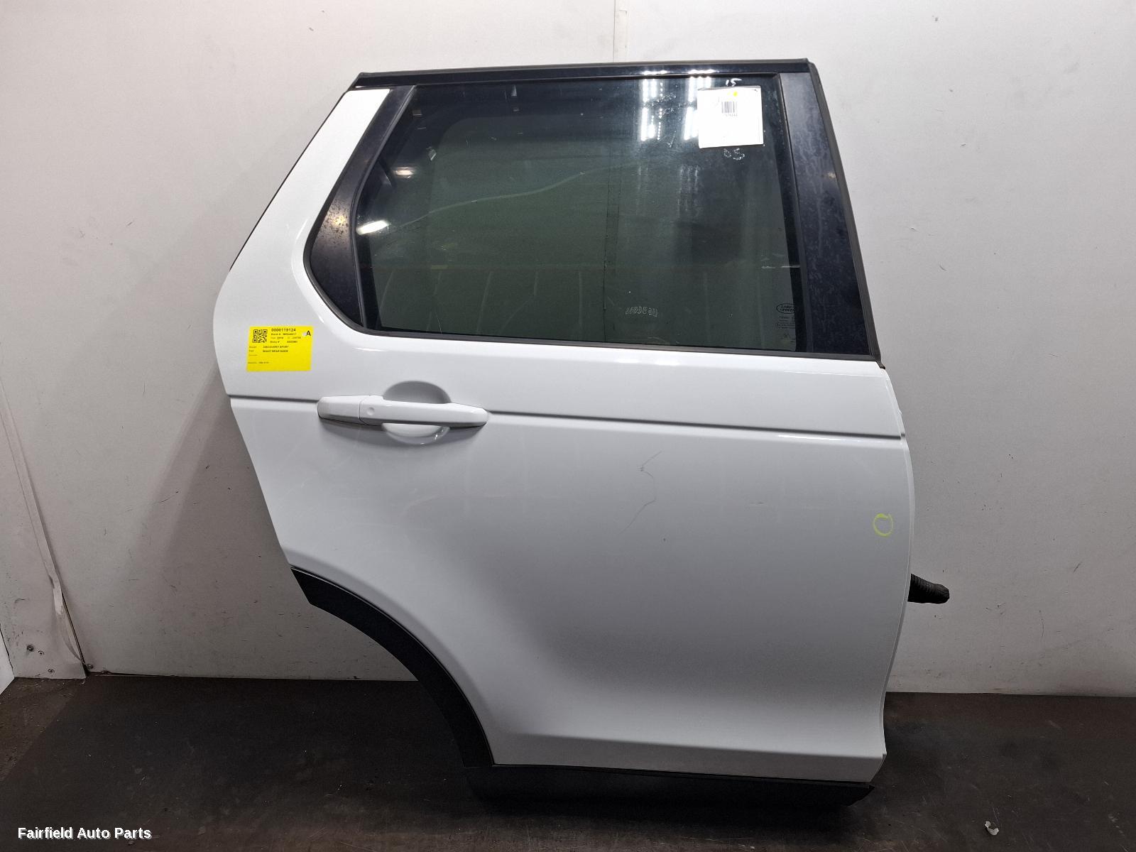 2015-2026 Land Rover Discovery Sport Right Rear Door Sliding
