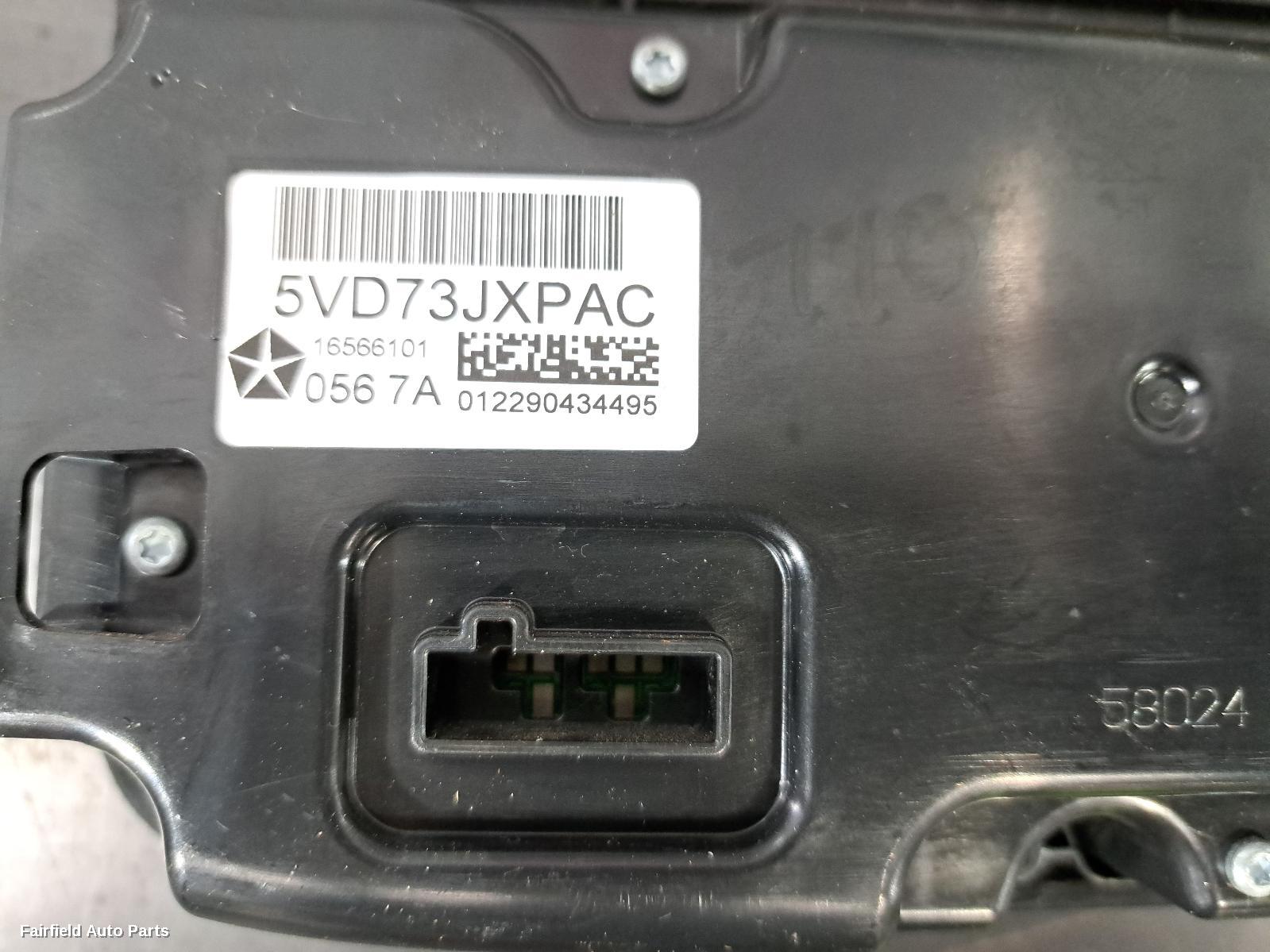 2017-2023 Ram 1500 Heater Ac Controls