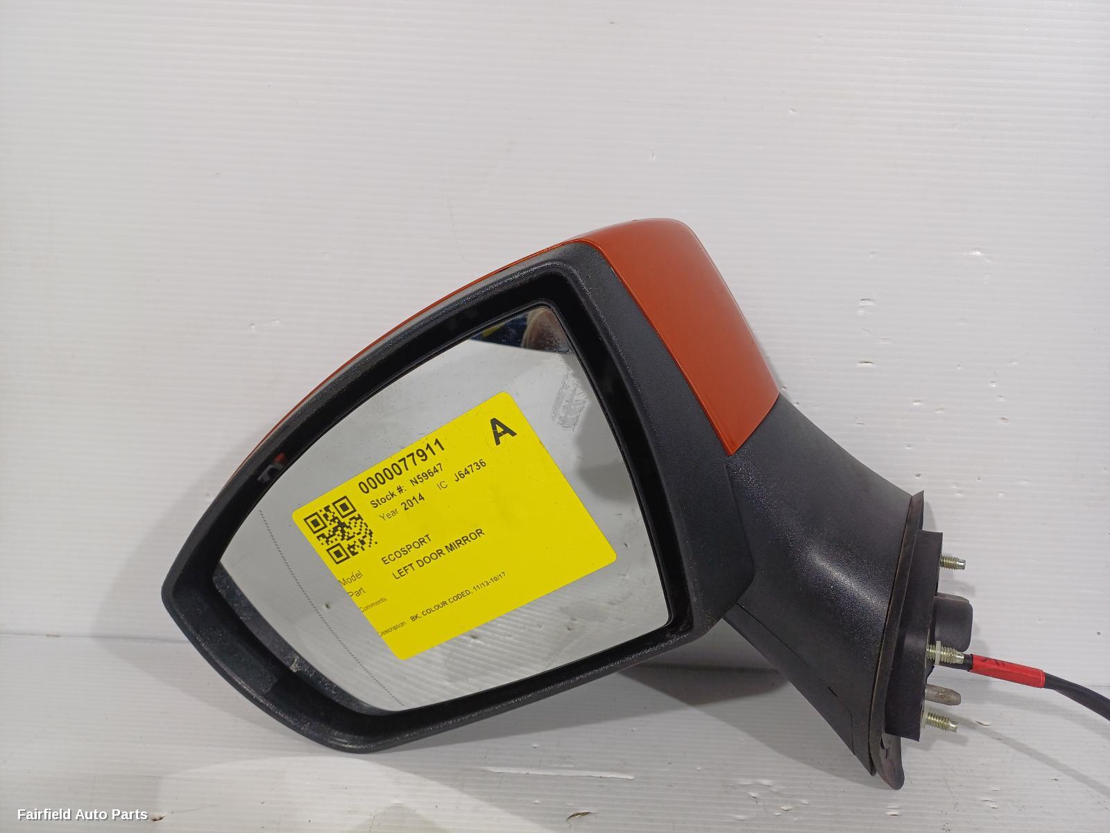 2013-2017 Ford Ecosport Left Door Mirror