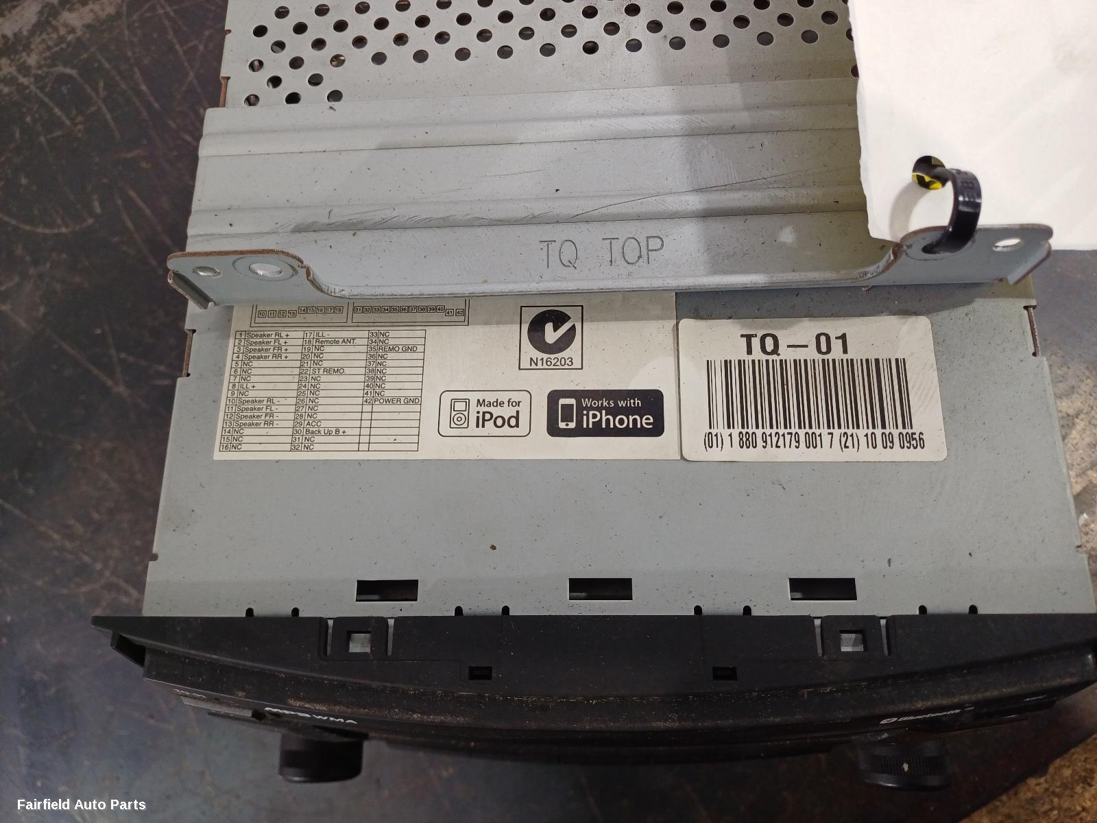 2010-2016 Hyundai Iload/imax Radio Cd Dvd Sat Tv