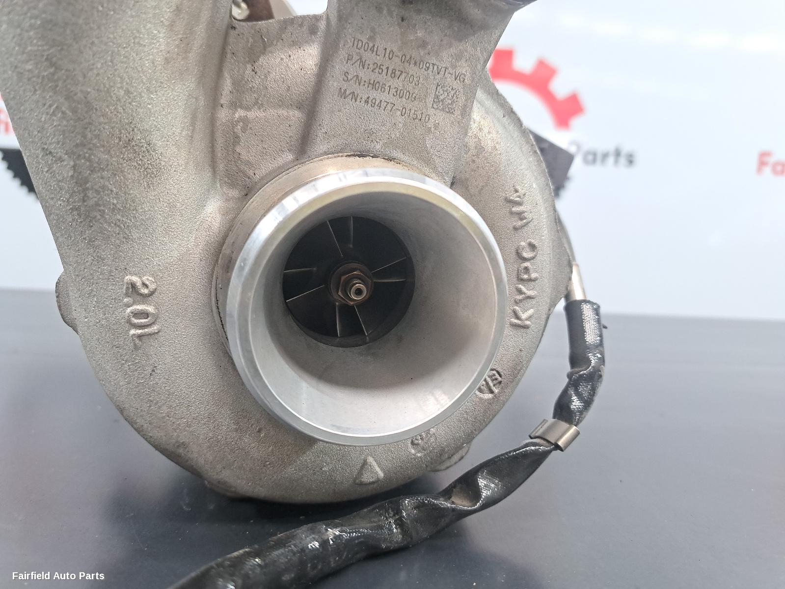 2011-2017 Holden Cruze Turbo Supercharger