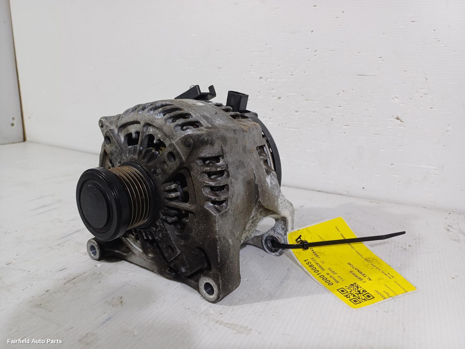 2013-2016 Bmw 2 Series Alternator