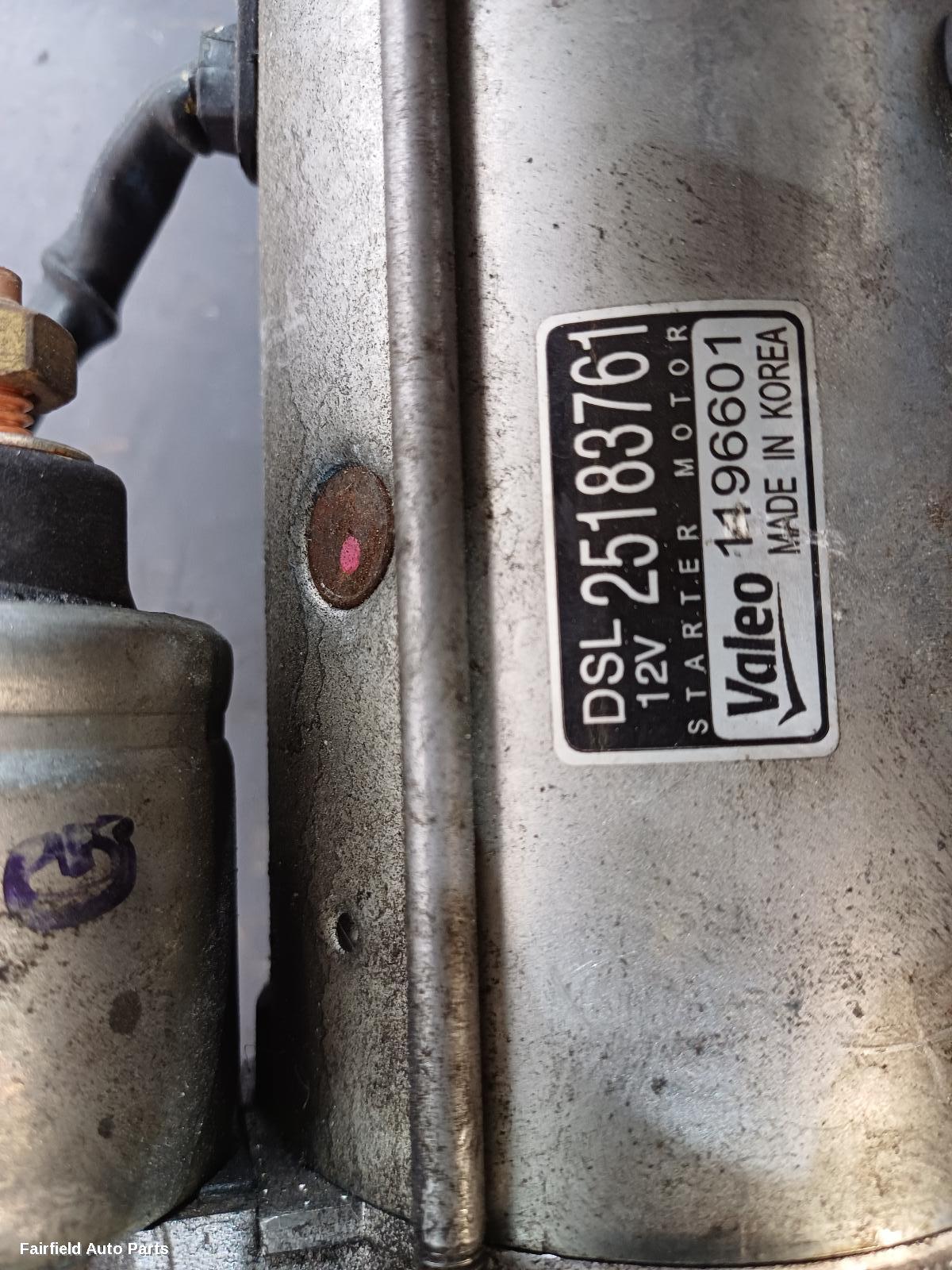 2011-2018 Holden Captiva Starter