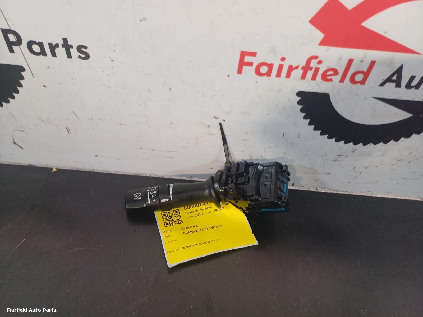 2011-2015 Hyundai Elantra Combination Switch