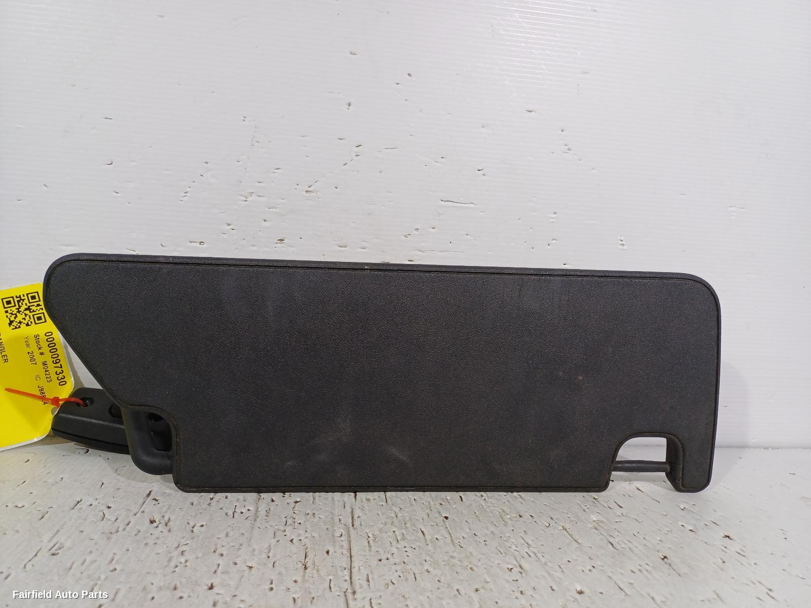 2007-2018 Jeep Wrangler Sunvisor