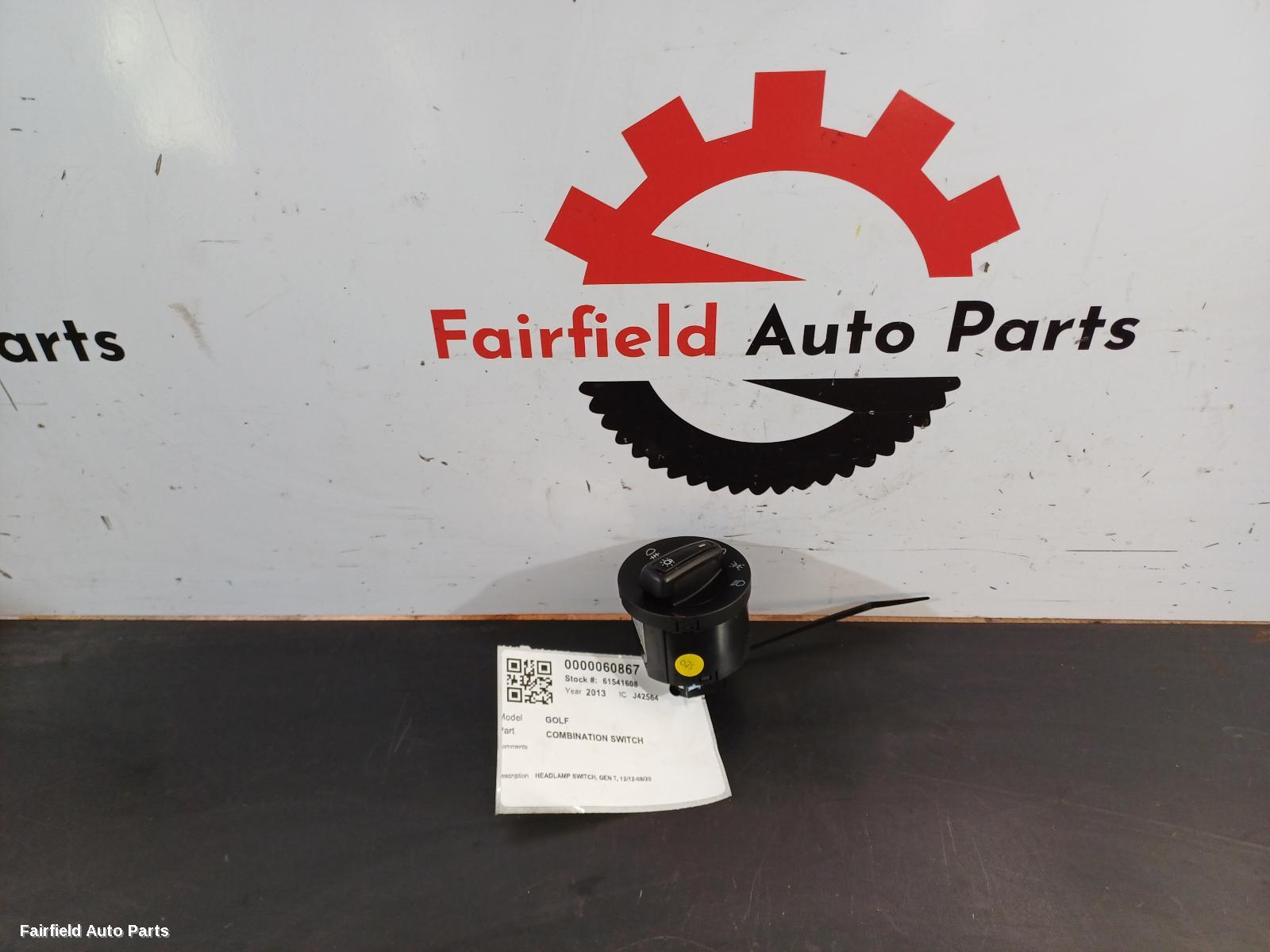 2012-2020 Volkswagen Golf Combination Switch