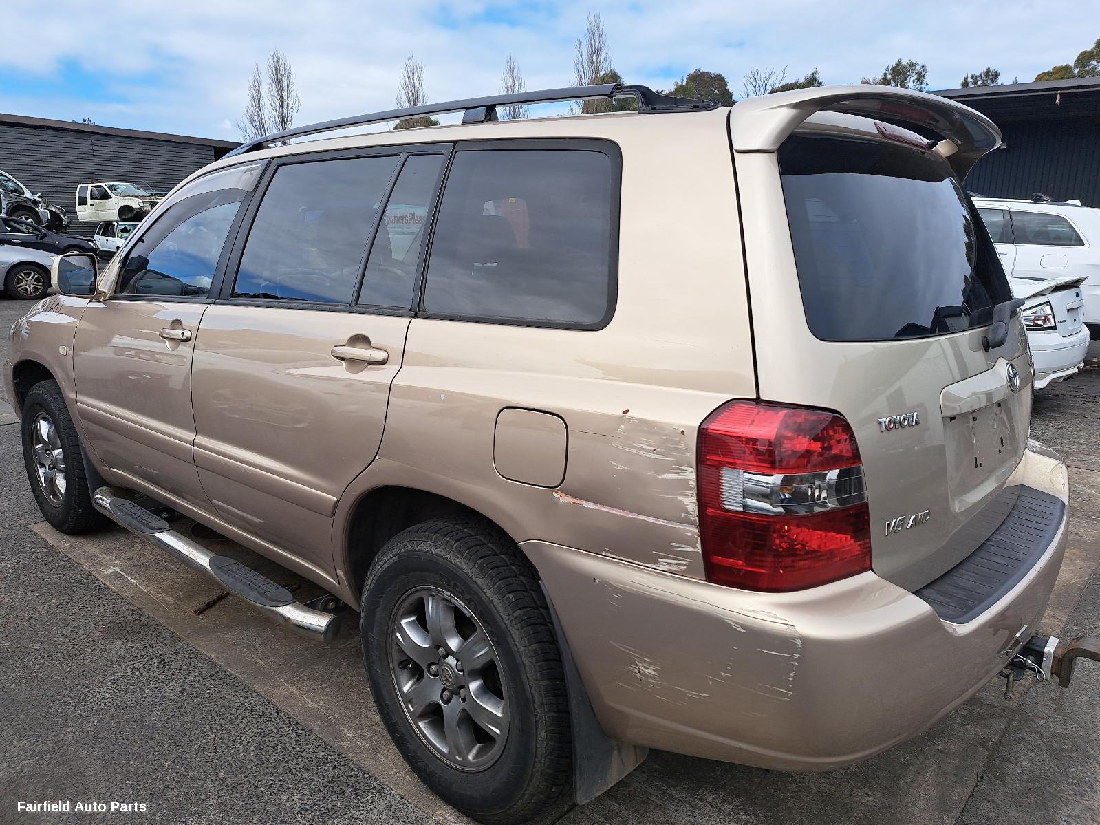 2003-2007 Toyota Kluger Parcel Shelf Cargo Blind