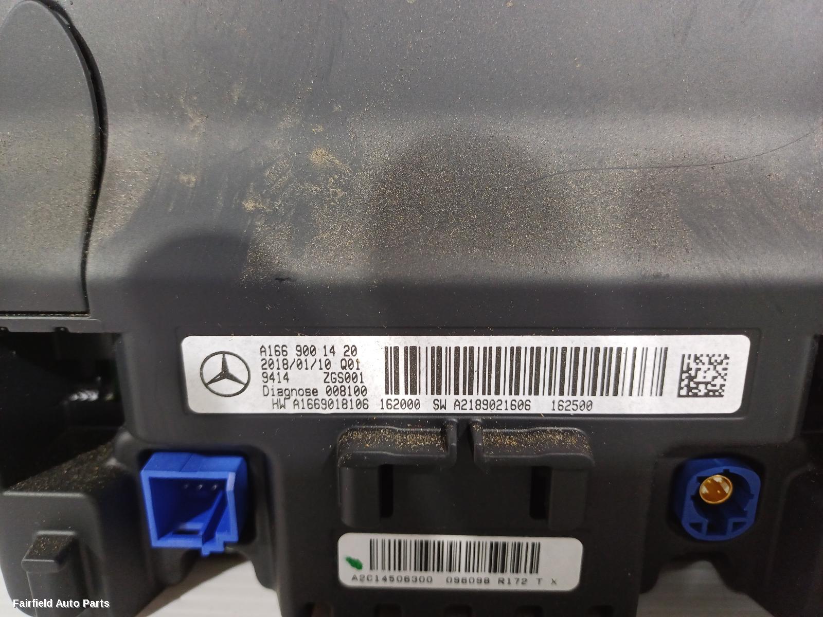 2013-2019 Mercedes Cla Class Radio Cd Dvd Sat Tv