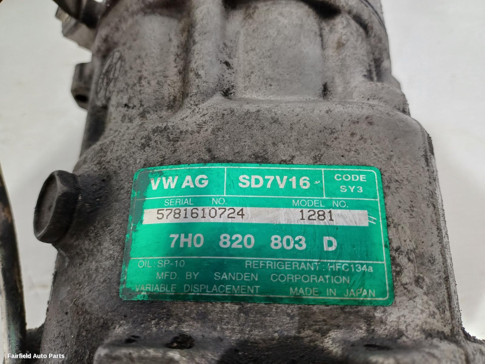 2004-2010 Volkswagen Caddy A C Compressor