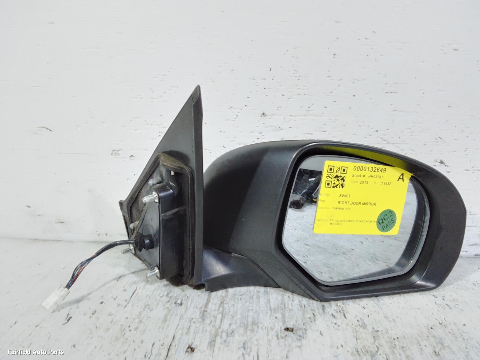 2010-2017 Suzuki Swift Right Door Mirror