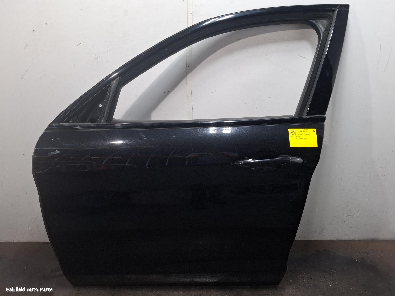 2018-2026 Alfa Romeo Stelvio Left Front Door