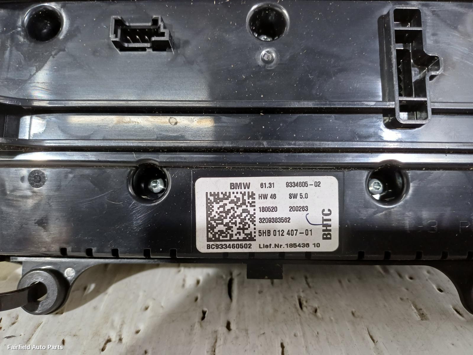 2017-2024 Mini Countryman Heater Ac Controls