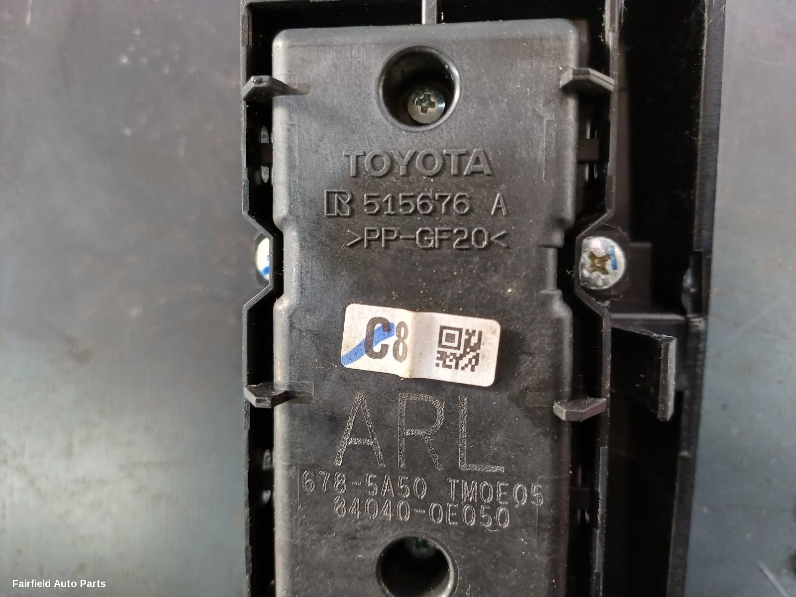 2013-2021 Toyota Kluger Pwr Dr Wind Switch