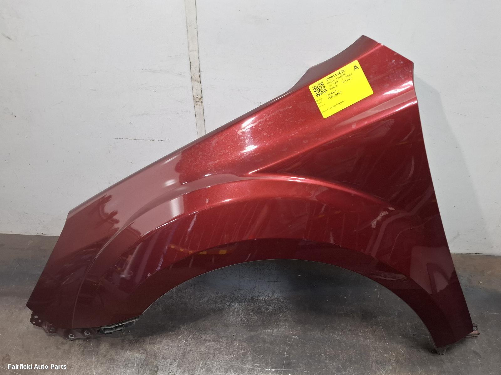 2009-2014 Subaru Outback Left Guard
