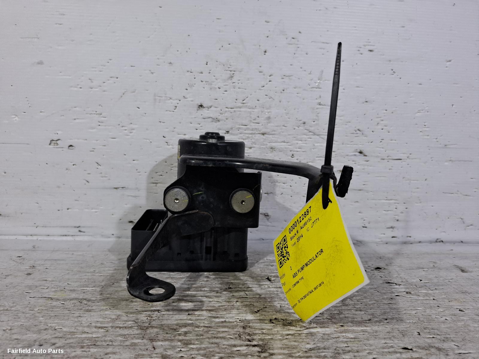 2007-2014 Mazda 2 Abs Pump Modulator