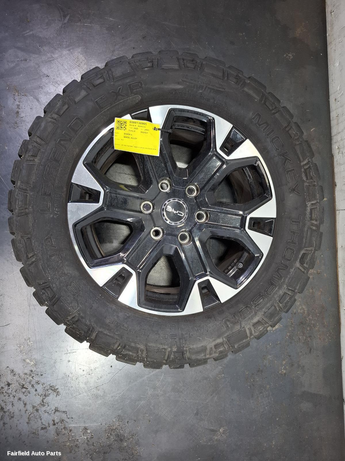 2024-2025 Byd Shark 6 Wheel Mag