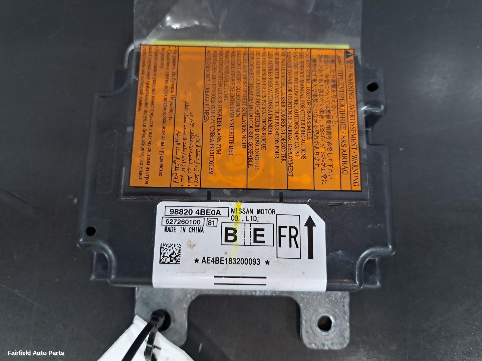 2014-2022 Nissan Xtrail Airbag Module Sensor