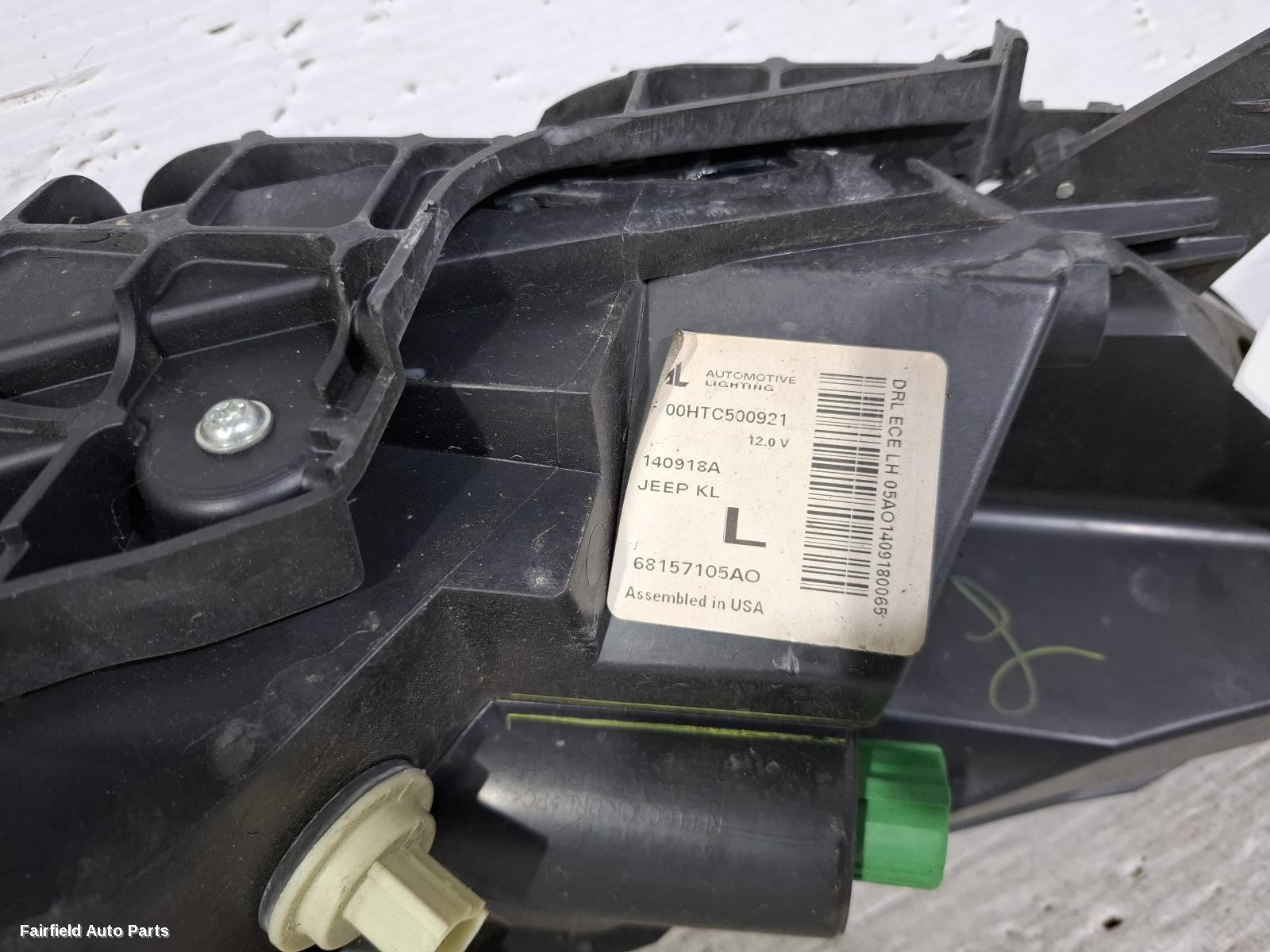 2014-2018 Jeep Cherokee Left Indicator Fog Side