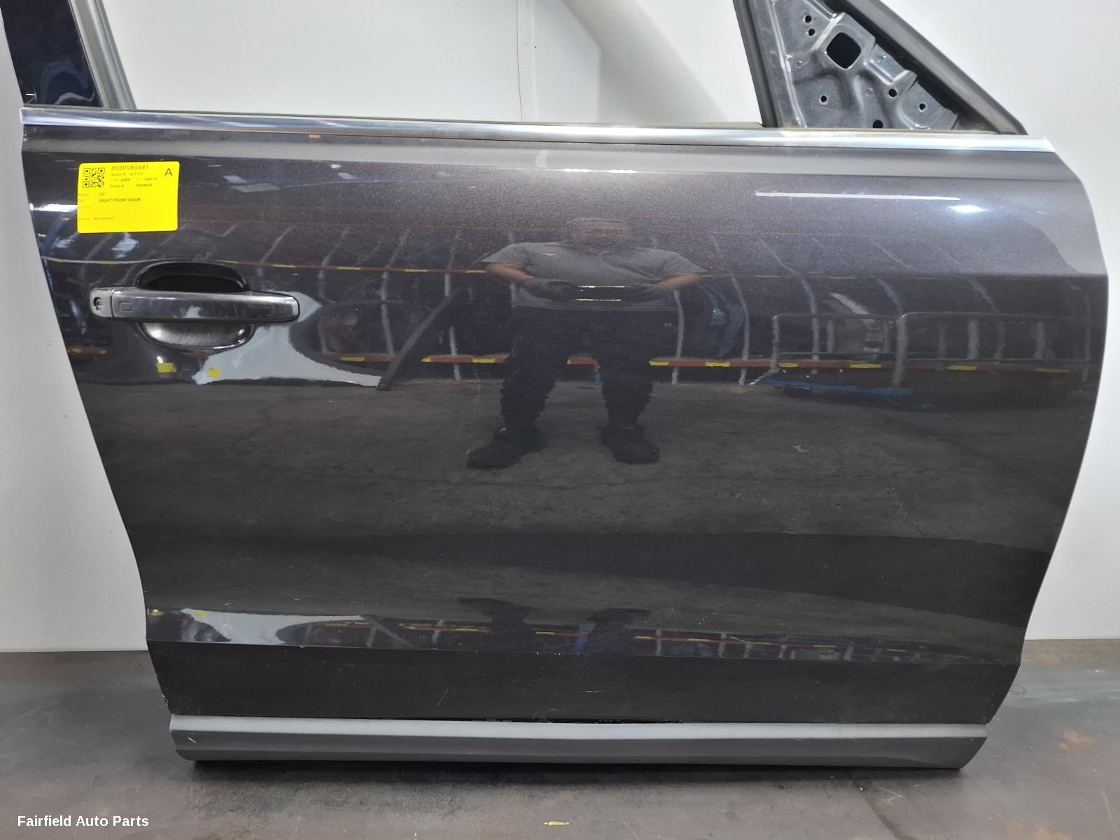 2008-2013 Audi Q5 Right Front Door