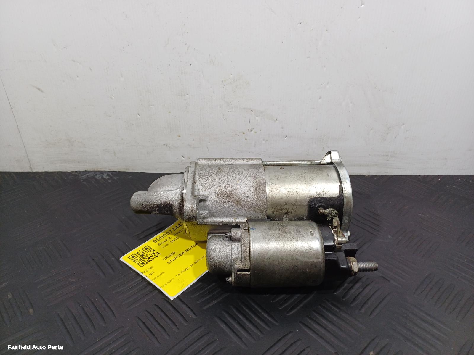 2011-2017 Holden Cruze Starter