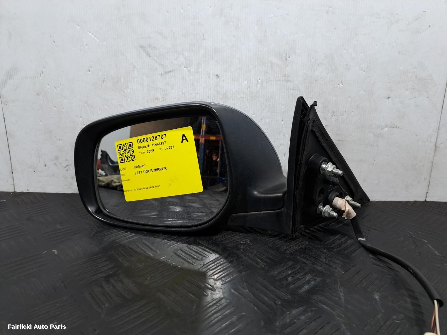 2006-2011 Toyota Camry Left Door Mirror