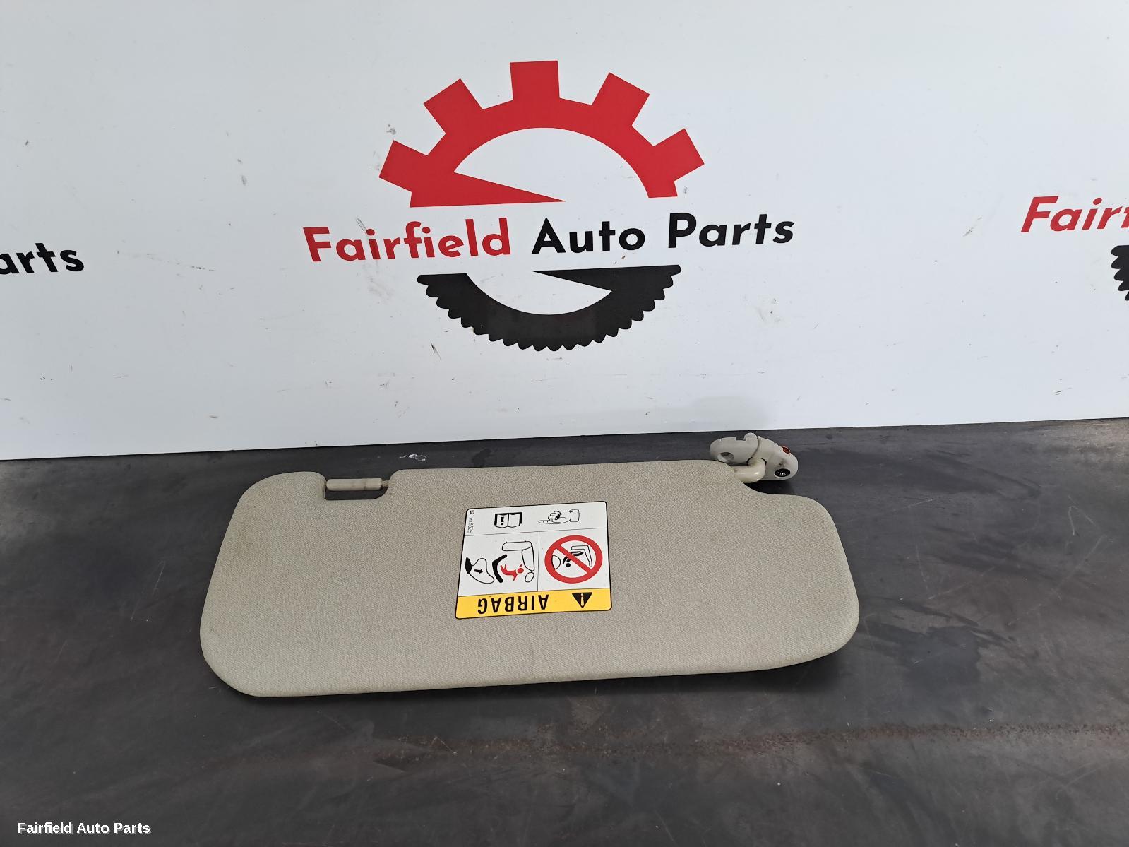 2011-2018 Holden Captiva Sunvisor