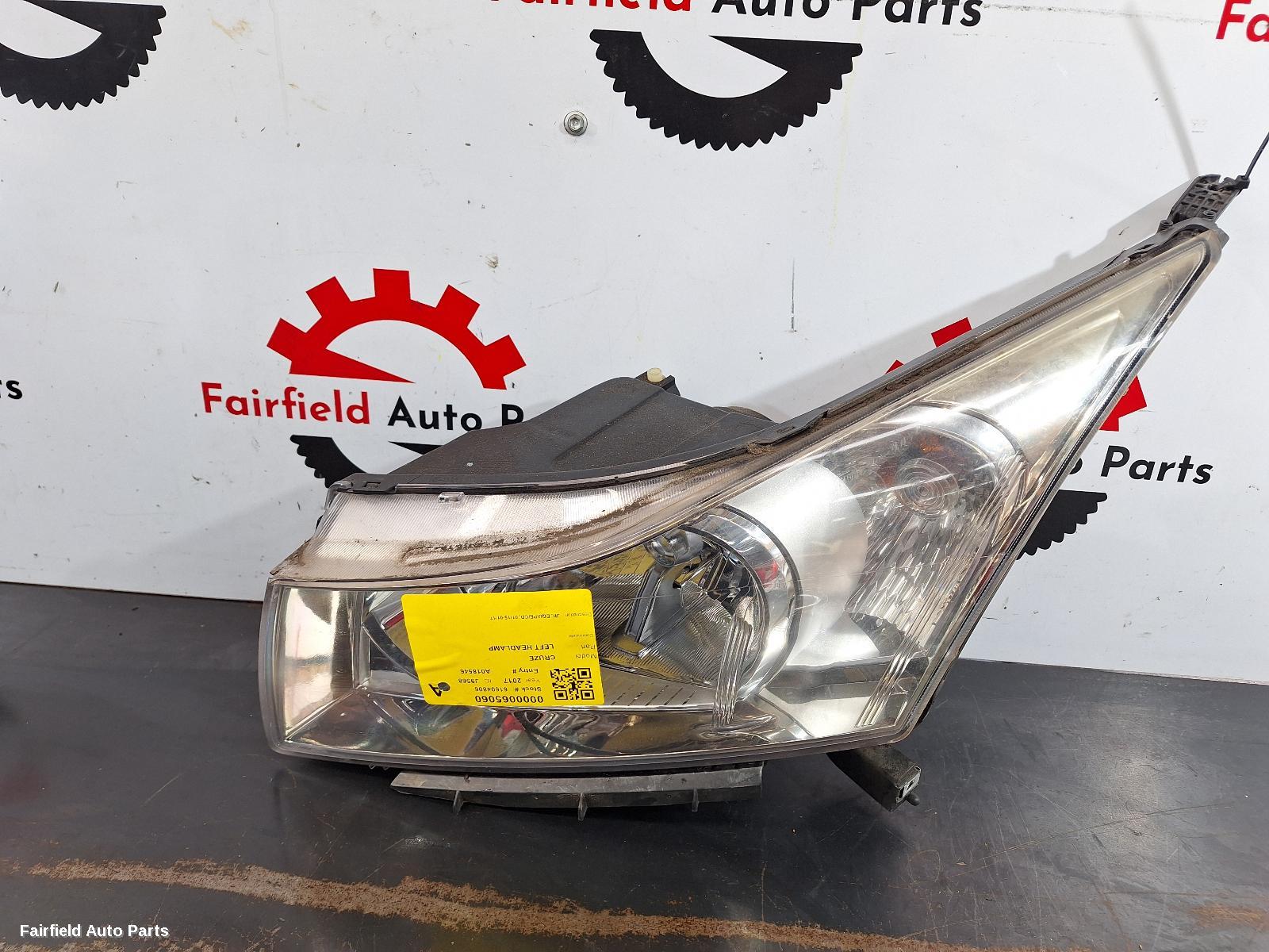 2015-2017 Holden Cruze Left Headlamp