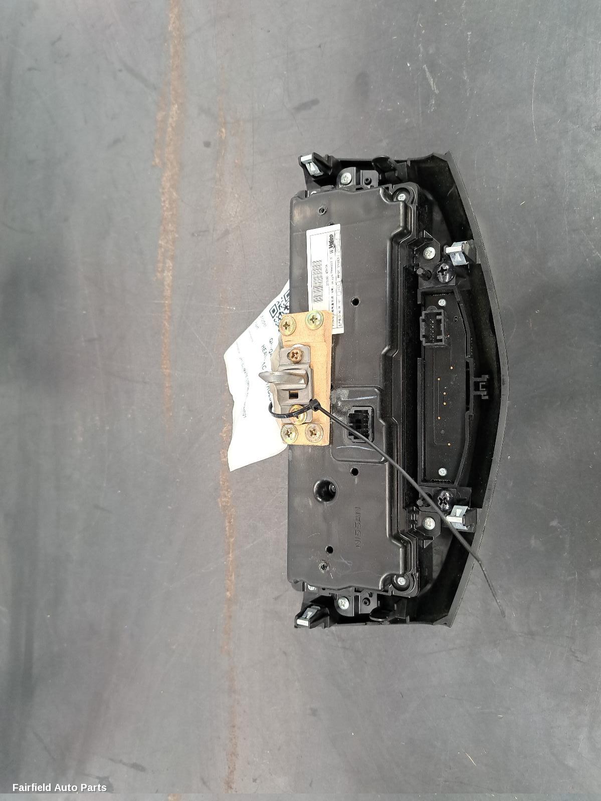 2013-2021 Nissan Qashqai Heater Ac Controls