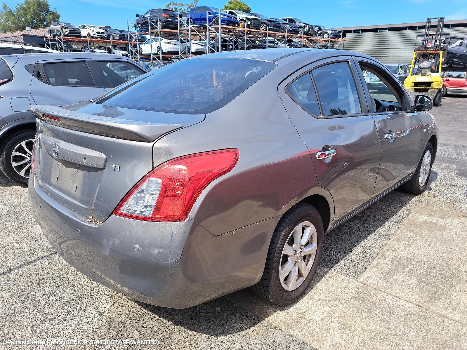 2012-2014 Nissan Almera F Bar Reinforc Brack