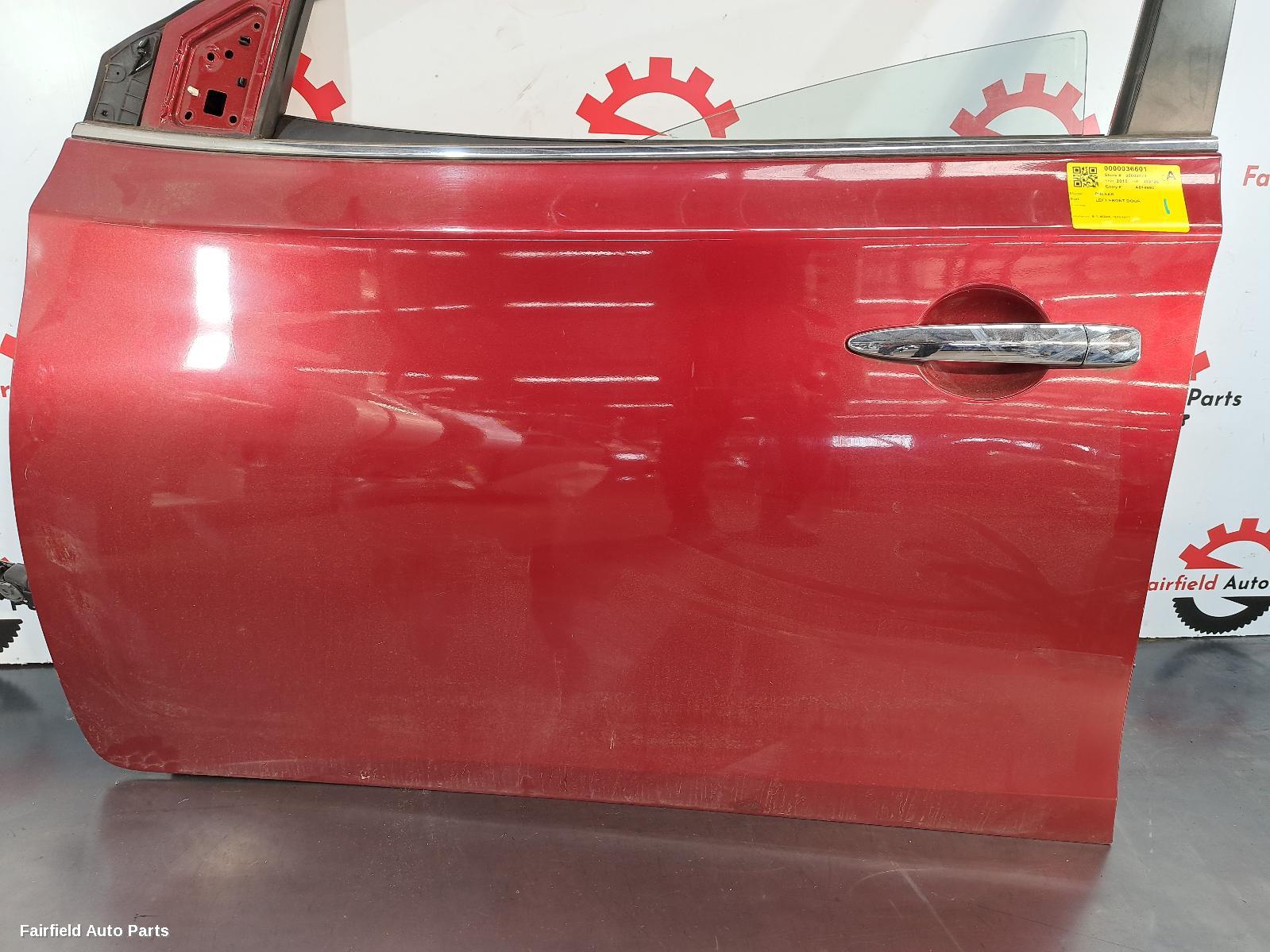 2012-2017 Nissan Pulsar Left Front Door