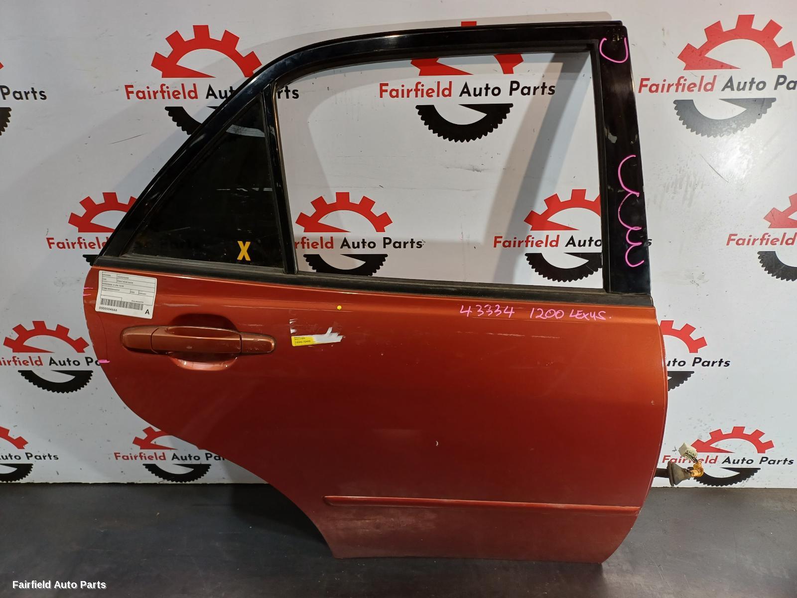 1998-2005 Lexus Is200/is300 Right Rear Door Sliding
