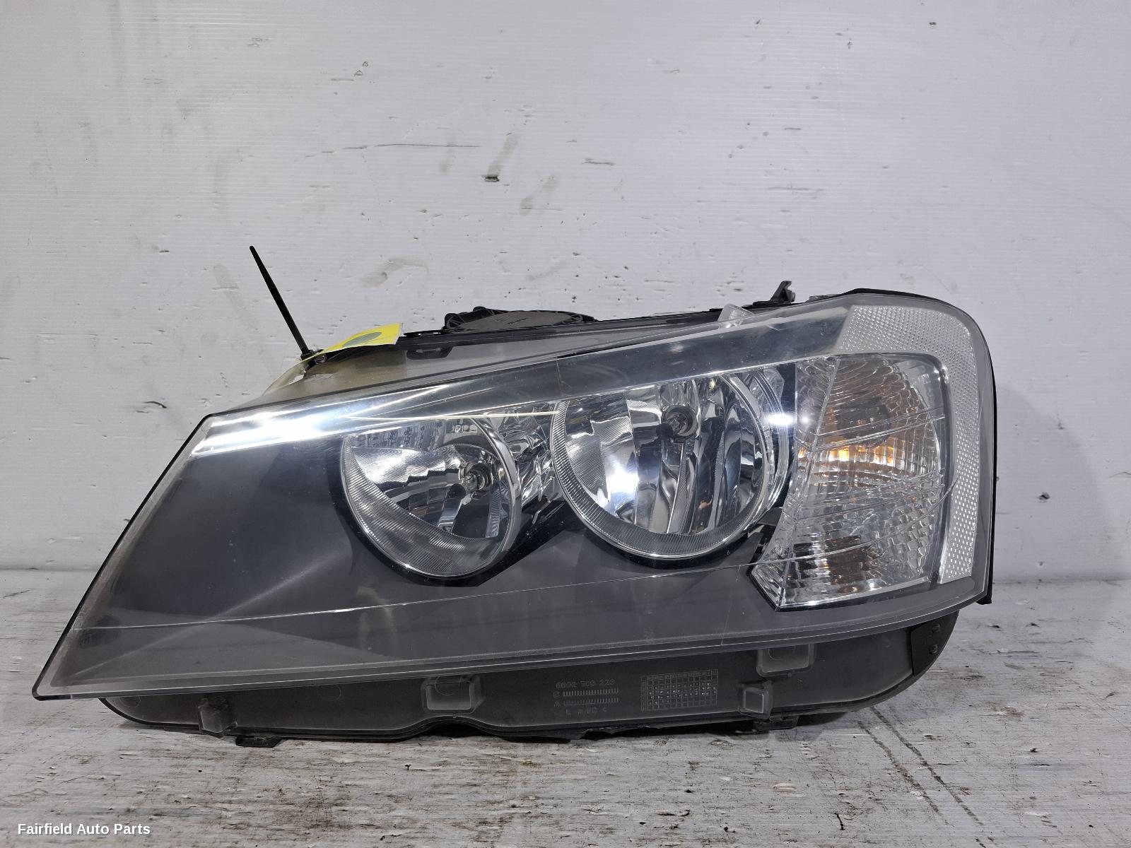 2010-2014 Bmw X3 Left Headlamp