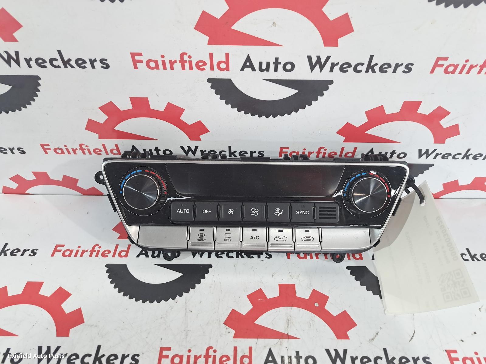 2017-2020 Hyundai Sonata Heater Ac Controls