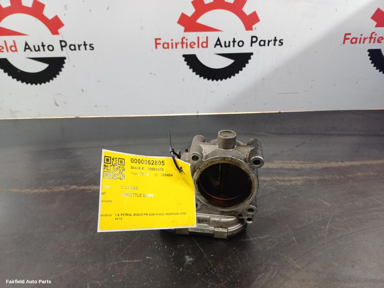 2007-2015 Mercedes C Class Throttle Body