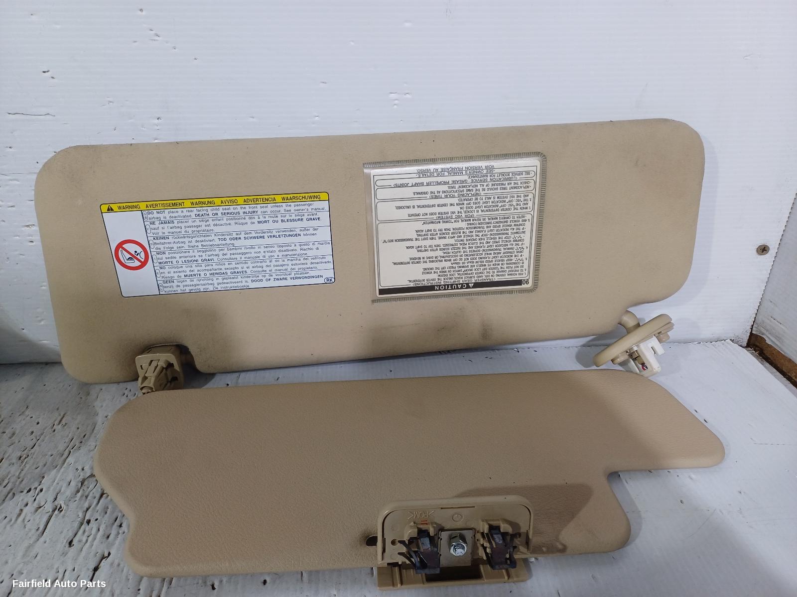 2007-2021 Lexus Lx Series Sunvisor