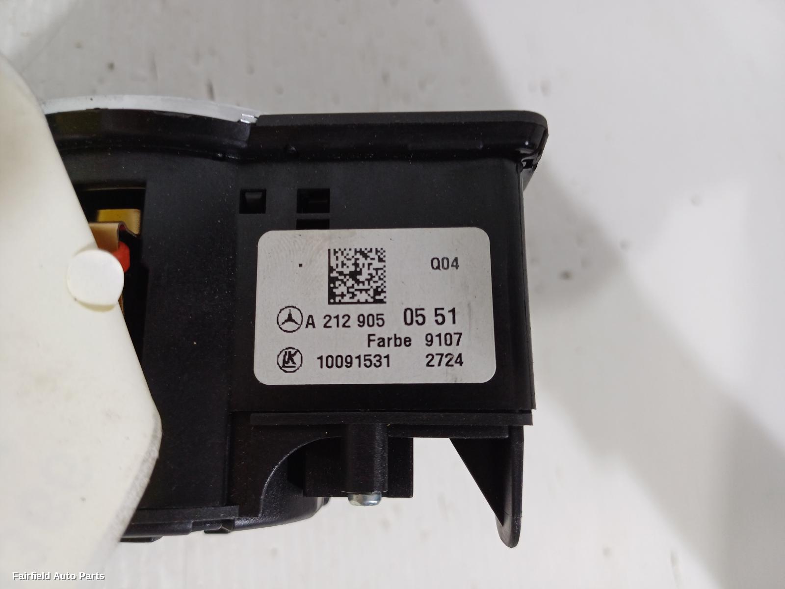 2009-2016 Mercedes E Class Combination Switch