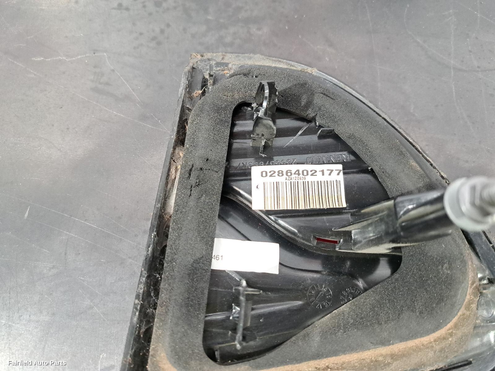 2014-2017 Renault Captur Rear Garnish