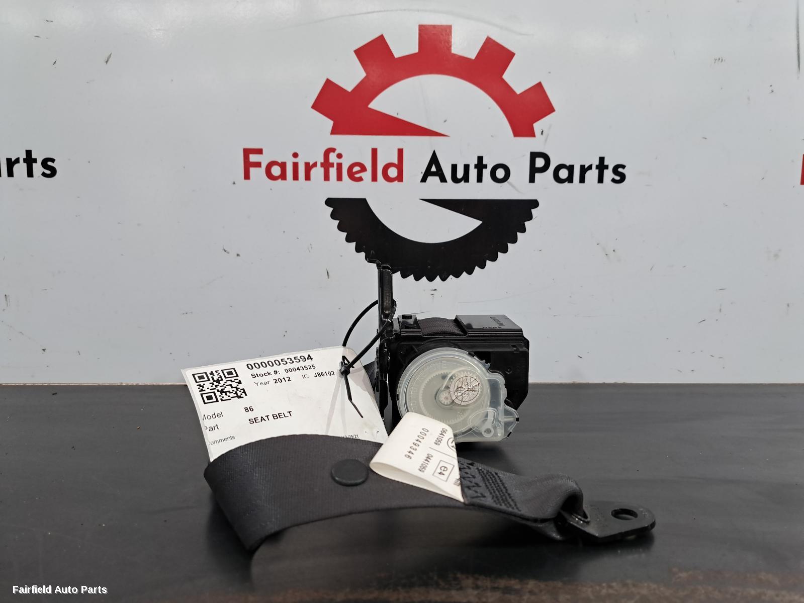 2012-2021 Toyota 86 Seatbelt Stalk