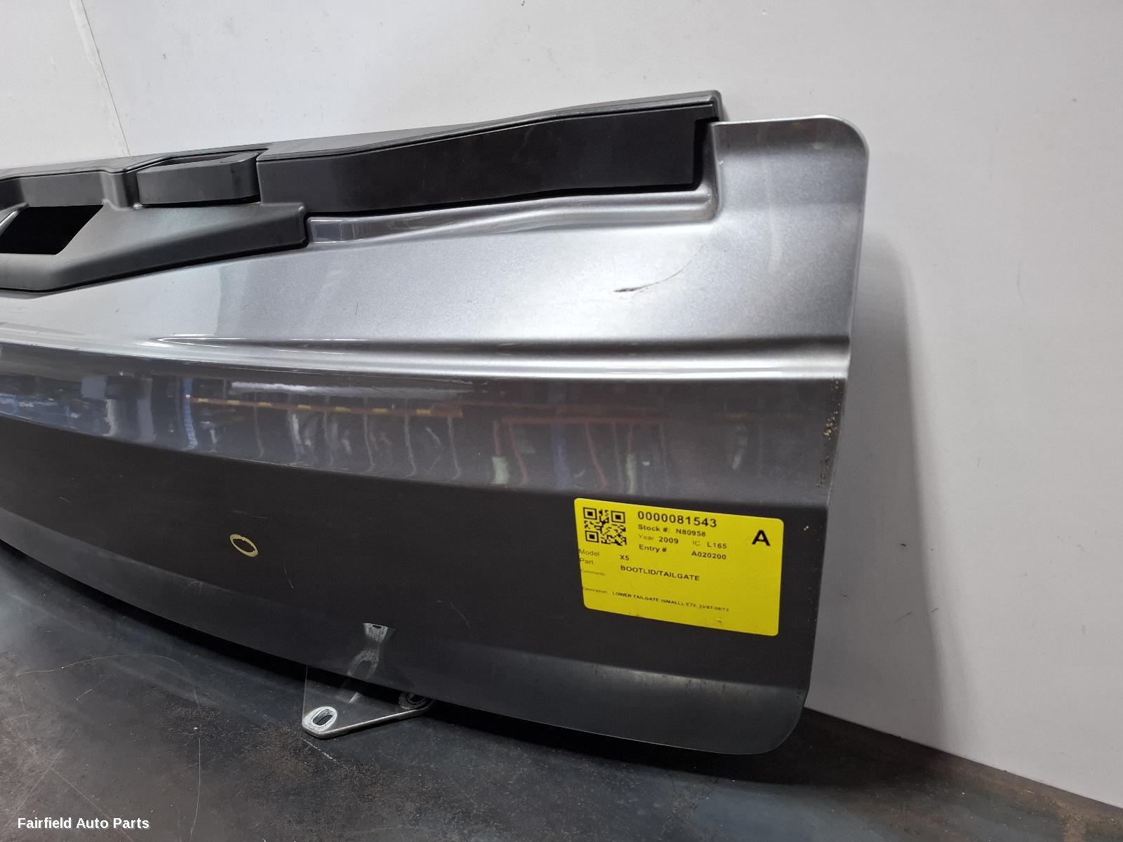 2007-2013 Bmw X5 Bootlid Tailgate