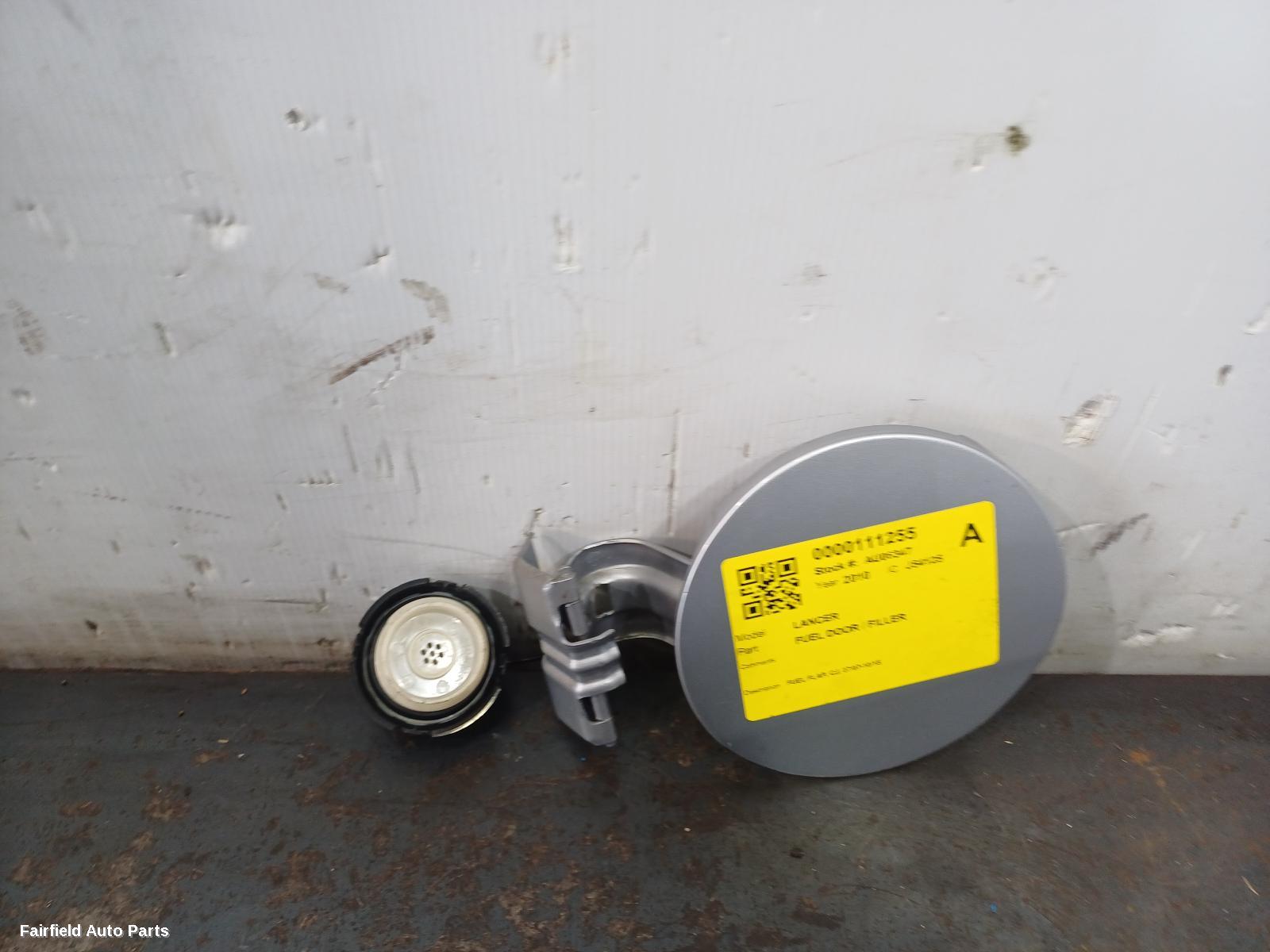 2007-2015 Mitsubishi Lancer Fuel Door   Filler