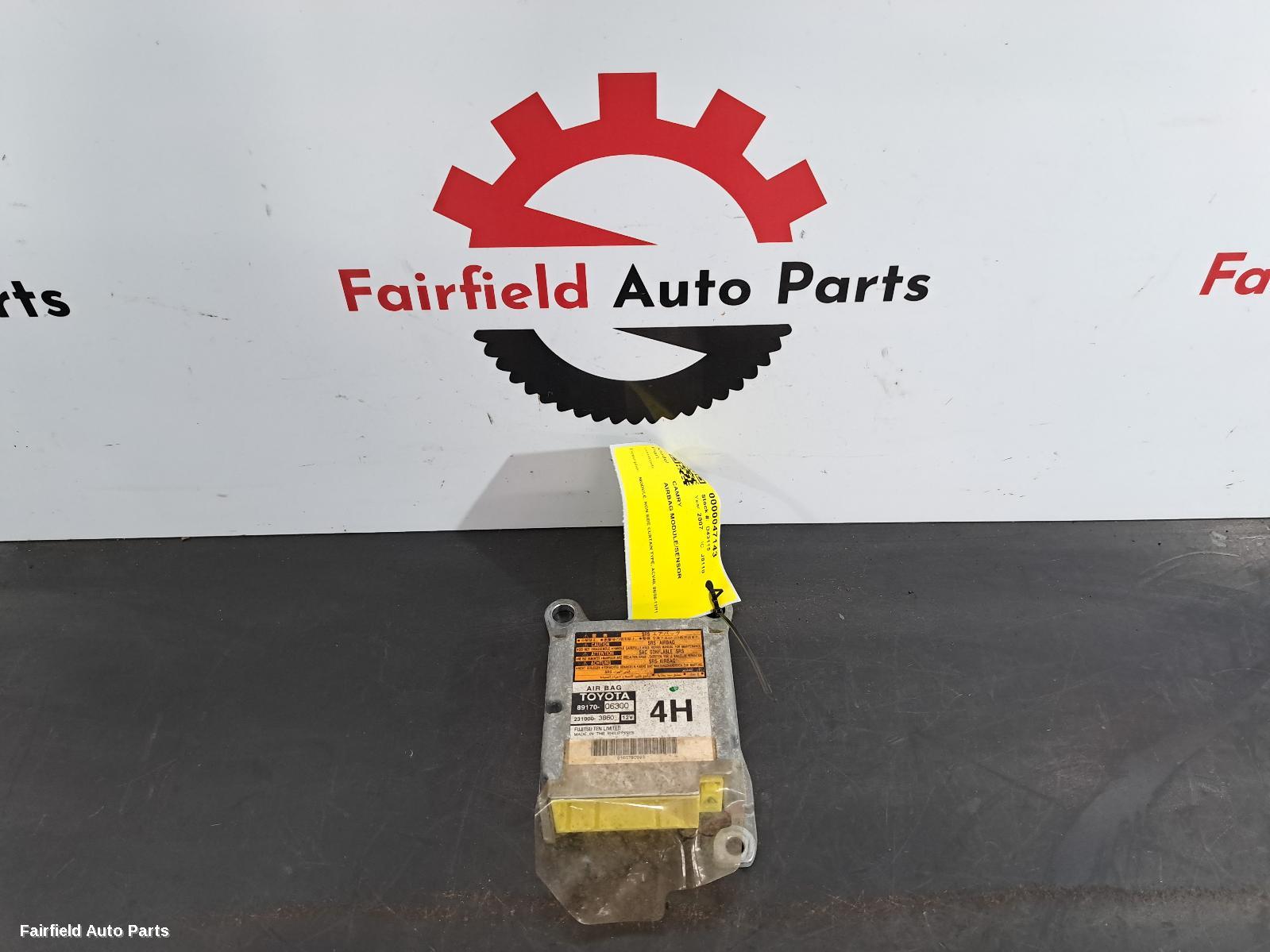 2006-2011 Toyota Camry Airbag Module Sensor