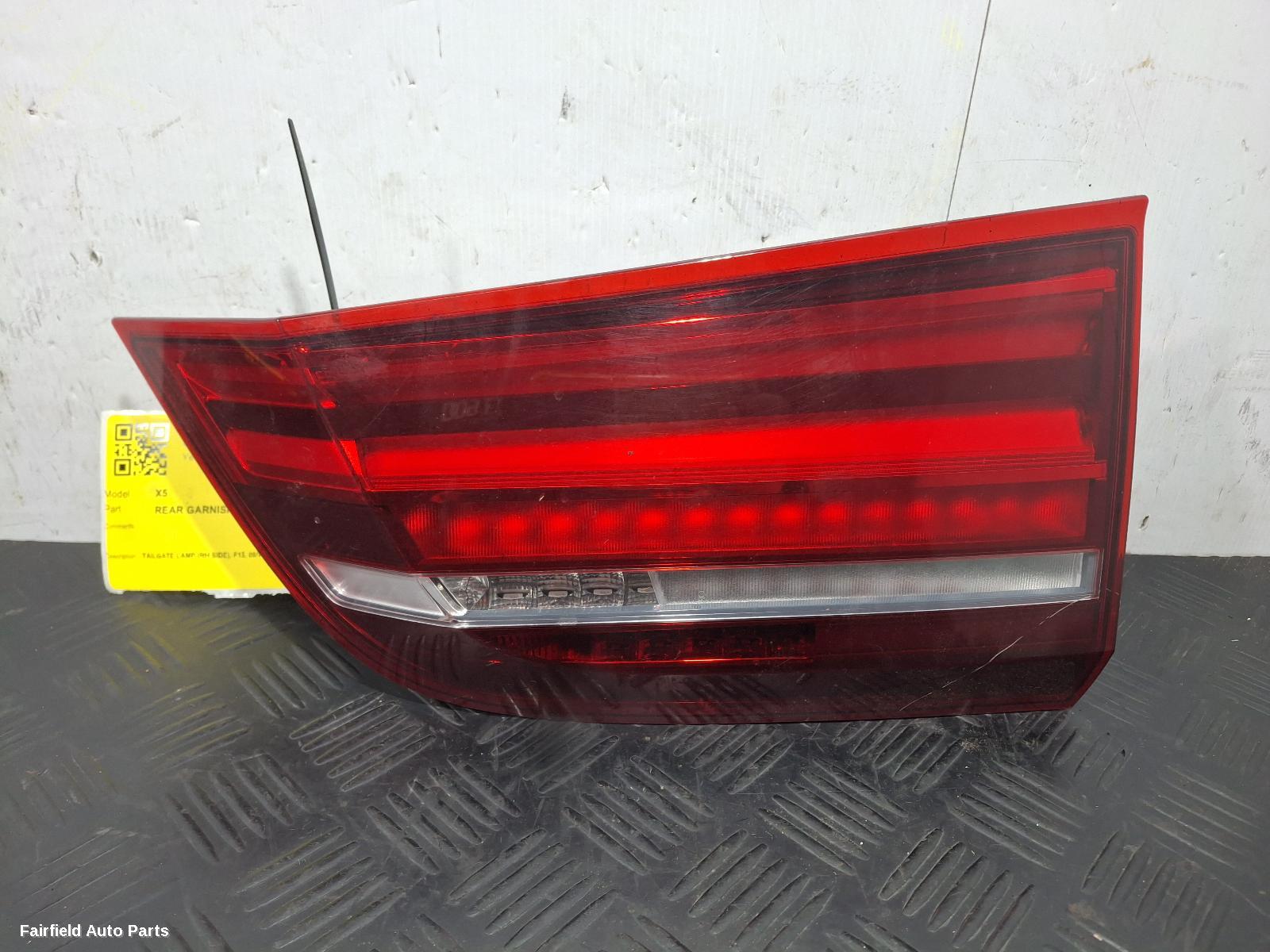 2013-2018 Bmw X5 Rear Garnish