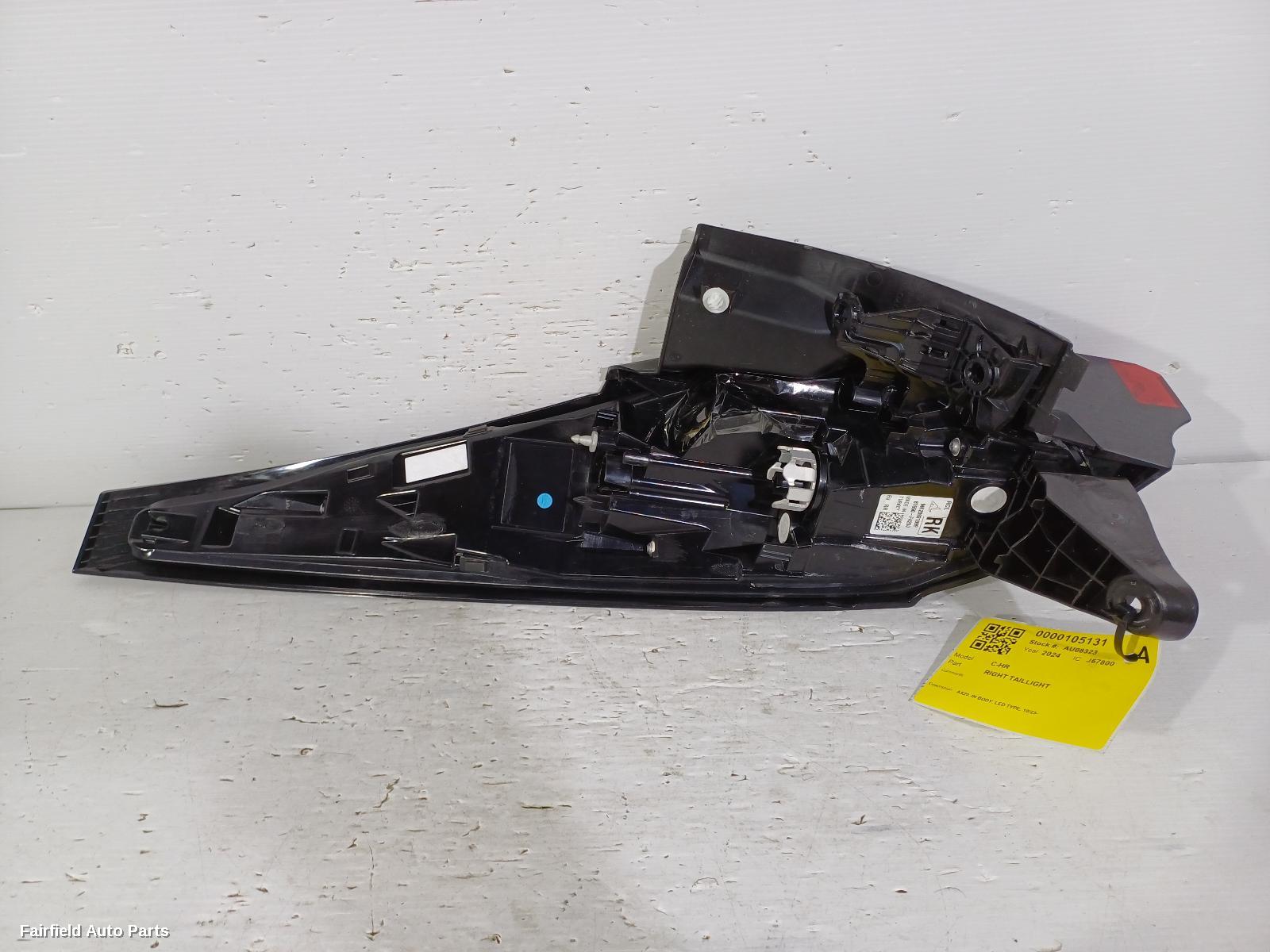 2023-2025 Toyota C-hr Right Taillight