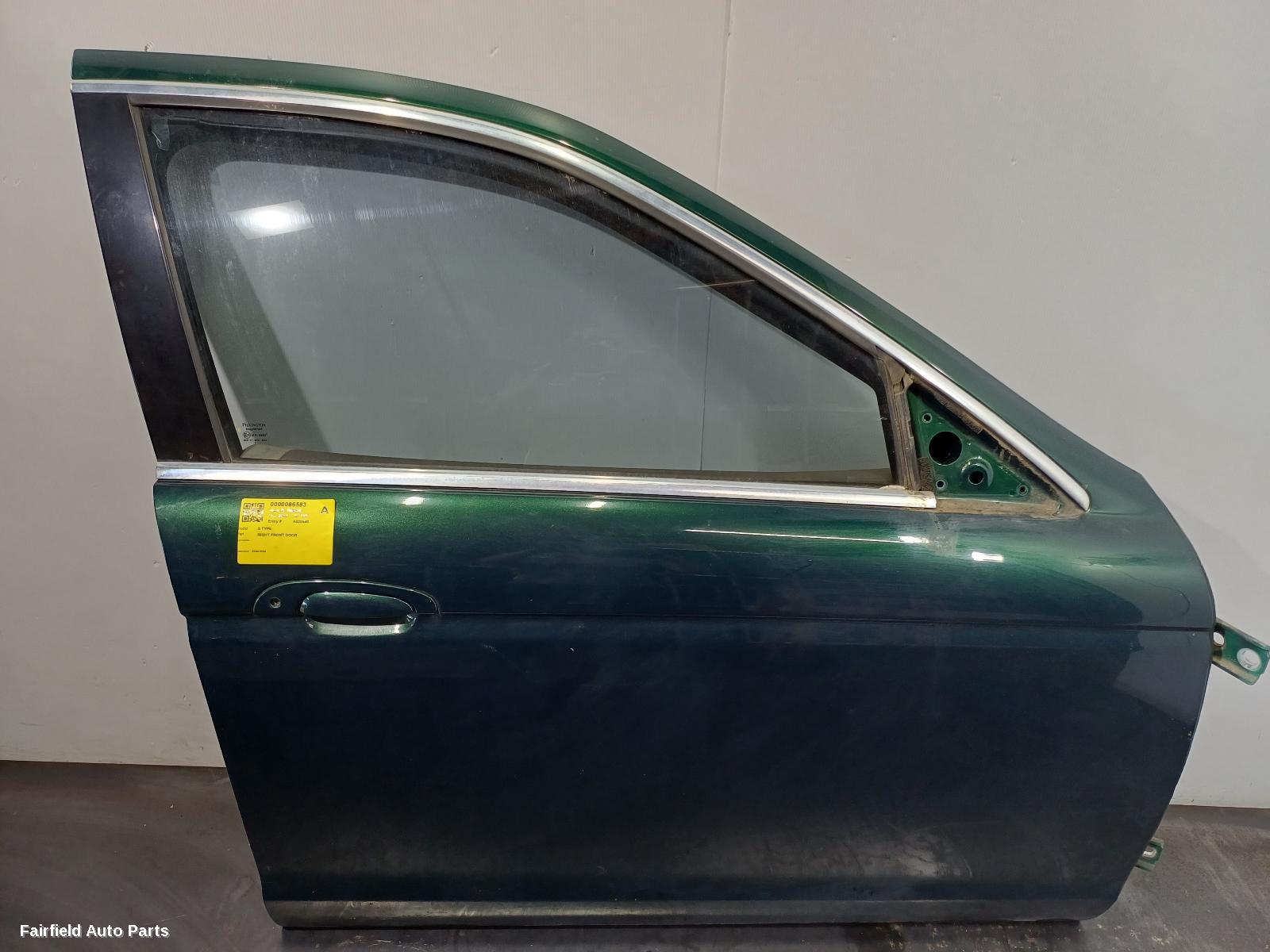 1999-2008 Jaguar S Type Right Front Door