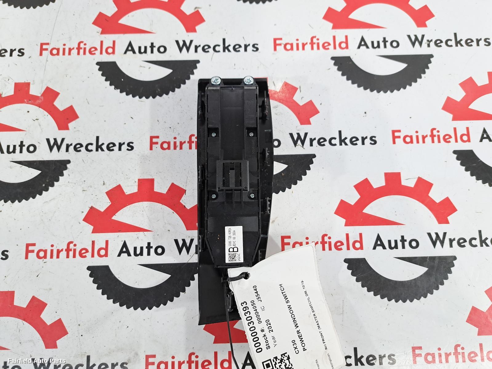 2019-2025 Mazda Cx30 Pwr Dr Wind Switch