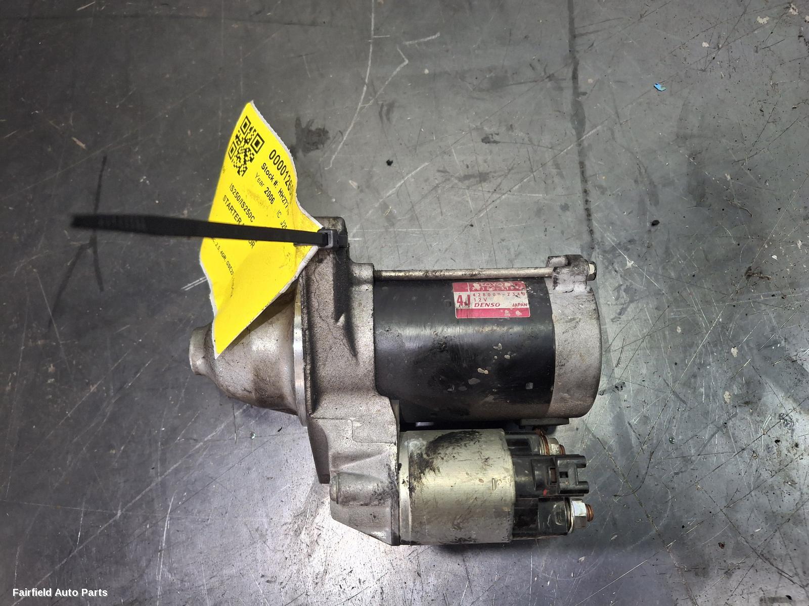 2005-2014 Lexus Is250/is250c Starter